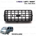 ช่องปรับแอร์ ช่องแอร์ อันกลาง-ข้างซ้าย/ขวา 1 ชิ้น สีดำ สำหรับ Toyota Hiace LH112 LH125 Van Commuter ปี 1989-1995